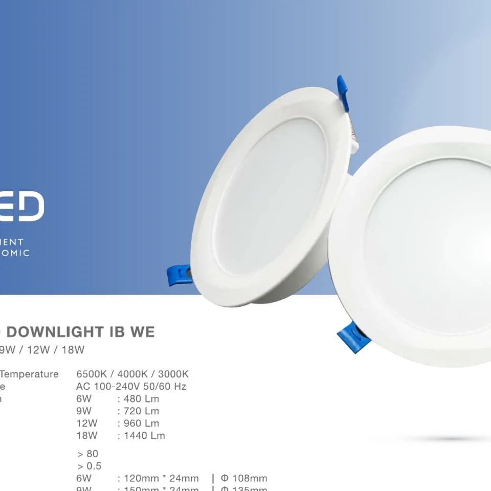 Rangkaian Downlight & Panel Visicom