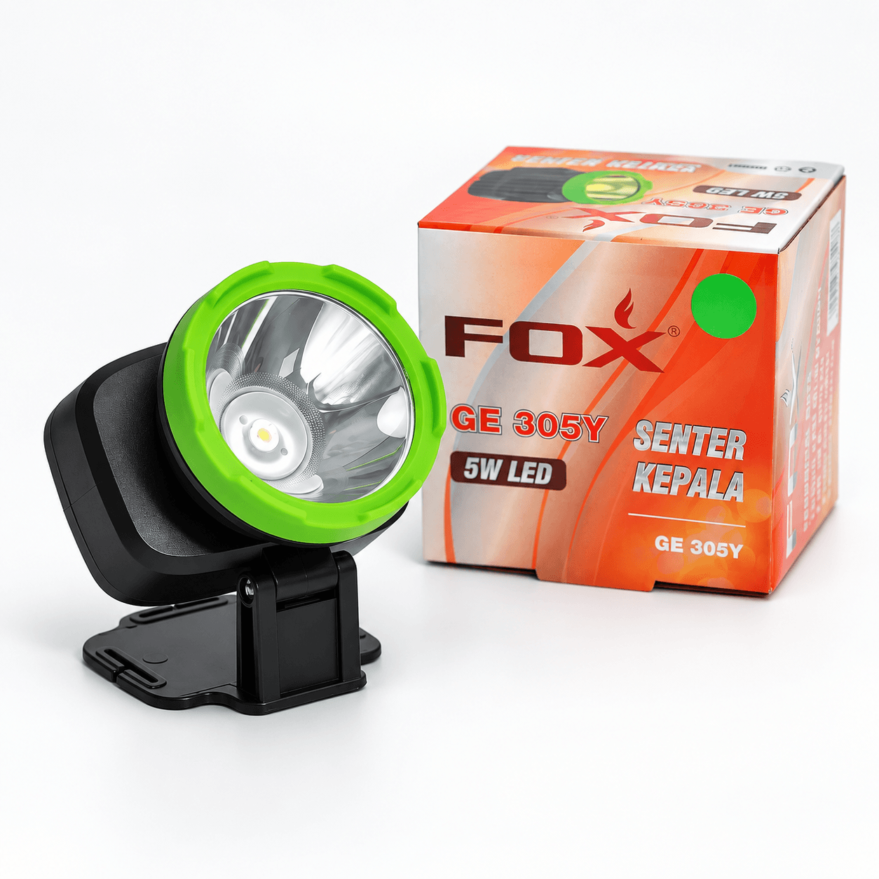 FOX Senter kepala GE-305Y — foto katalog produk