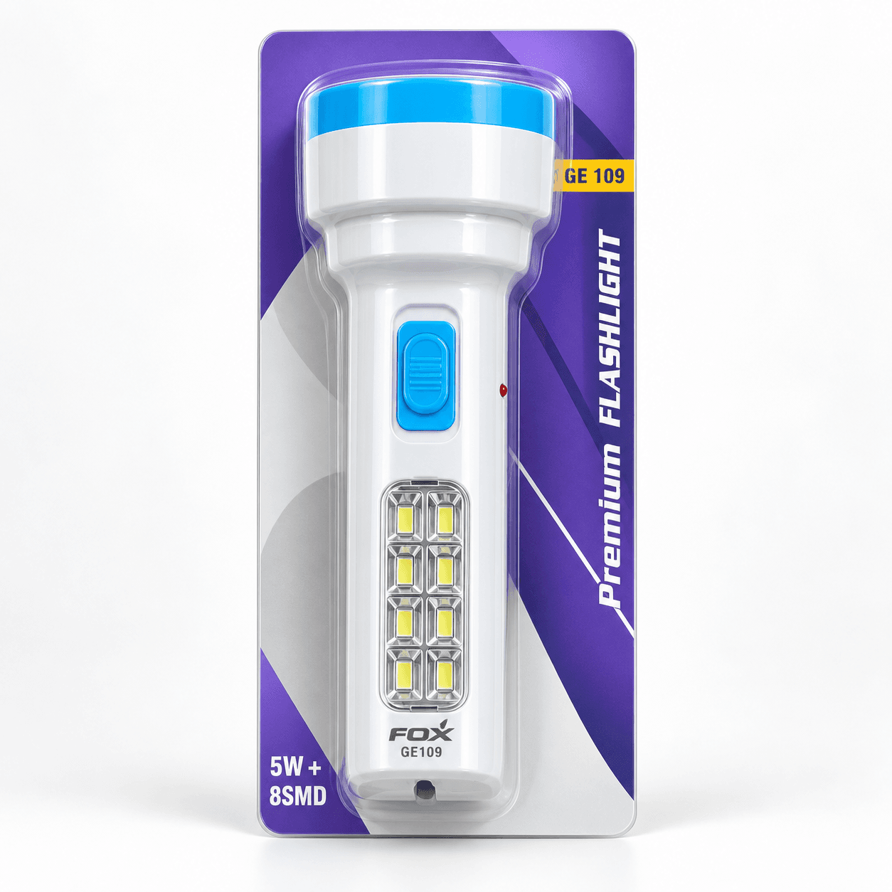 FOX Senter blister pack GE-109 — foto katalog produk
