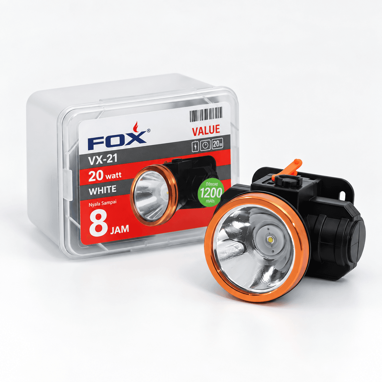 FOX Senter kepala VX-21 — foto katalog produk