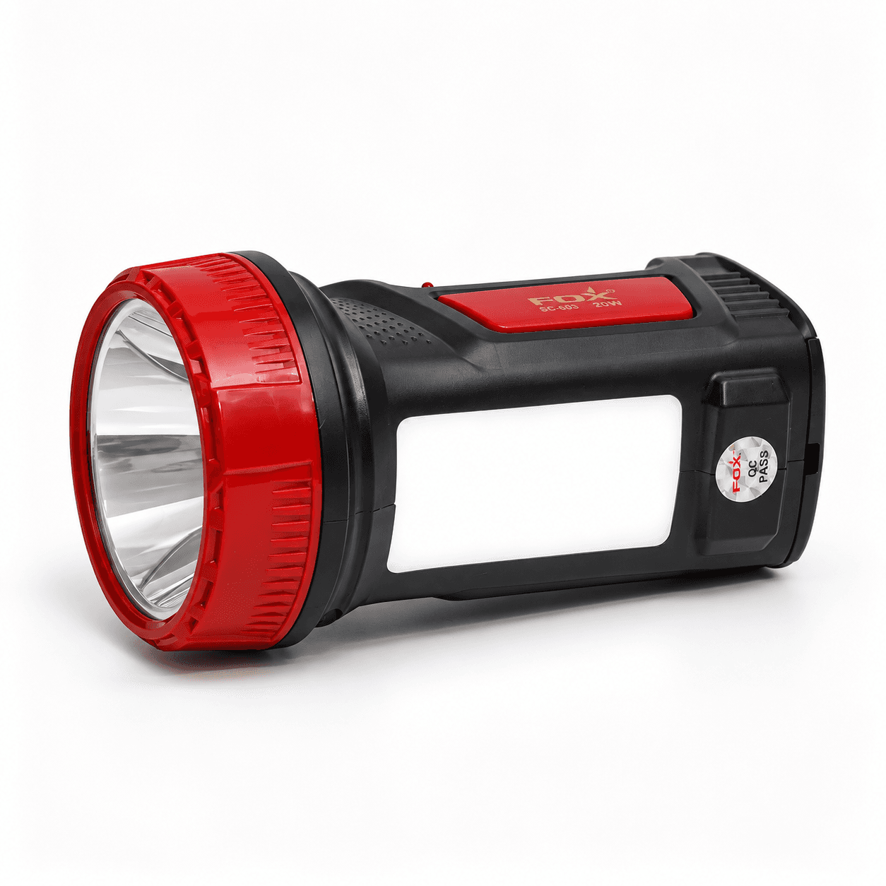 FOX Senter portabel Side-panel red/black — foto katalog produk