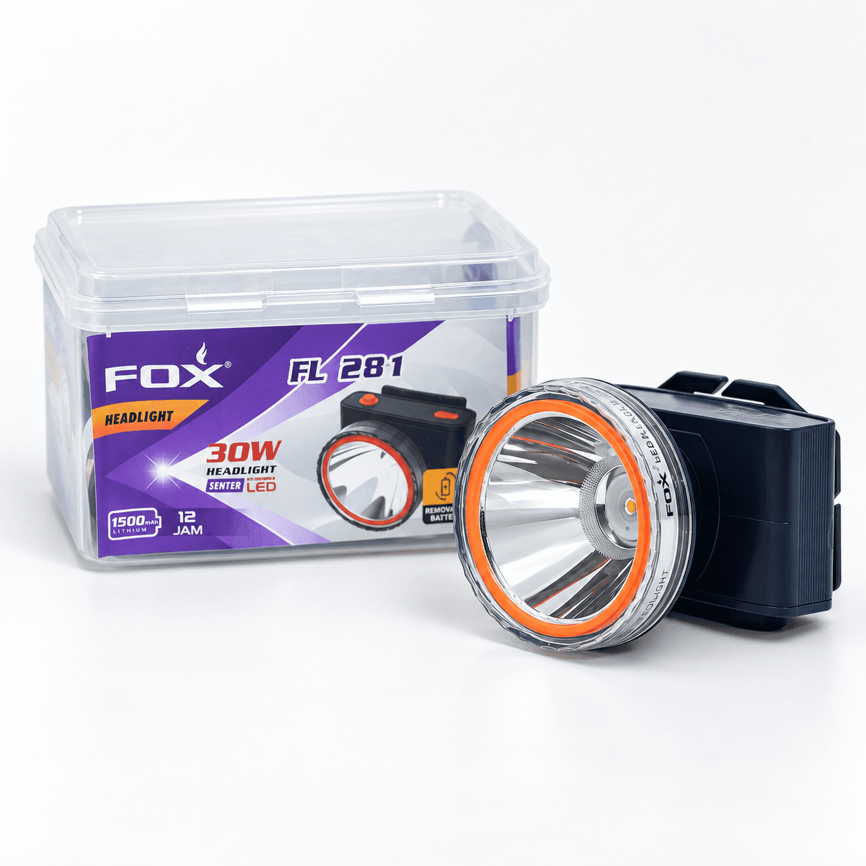 FOX Senter kepala FL-281 — foto katalog produk